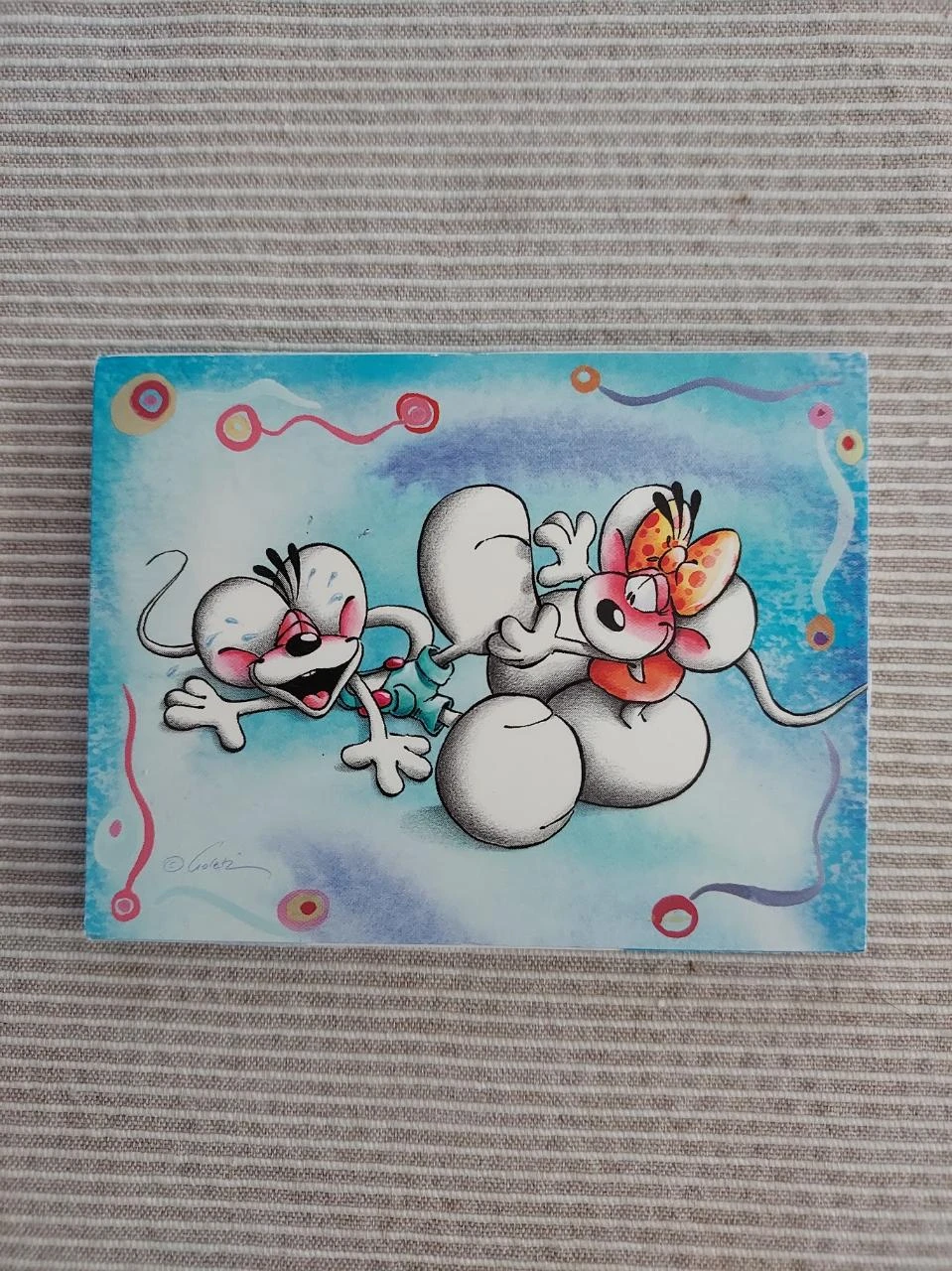 ** Diddl plak memo blokje post it nr 78 **